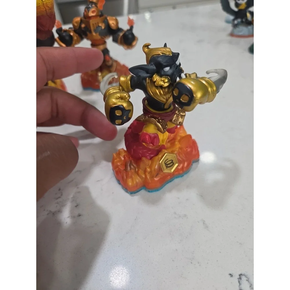 Skylanders Fire Element Figures Lot of 8